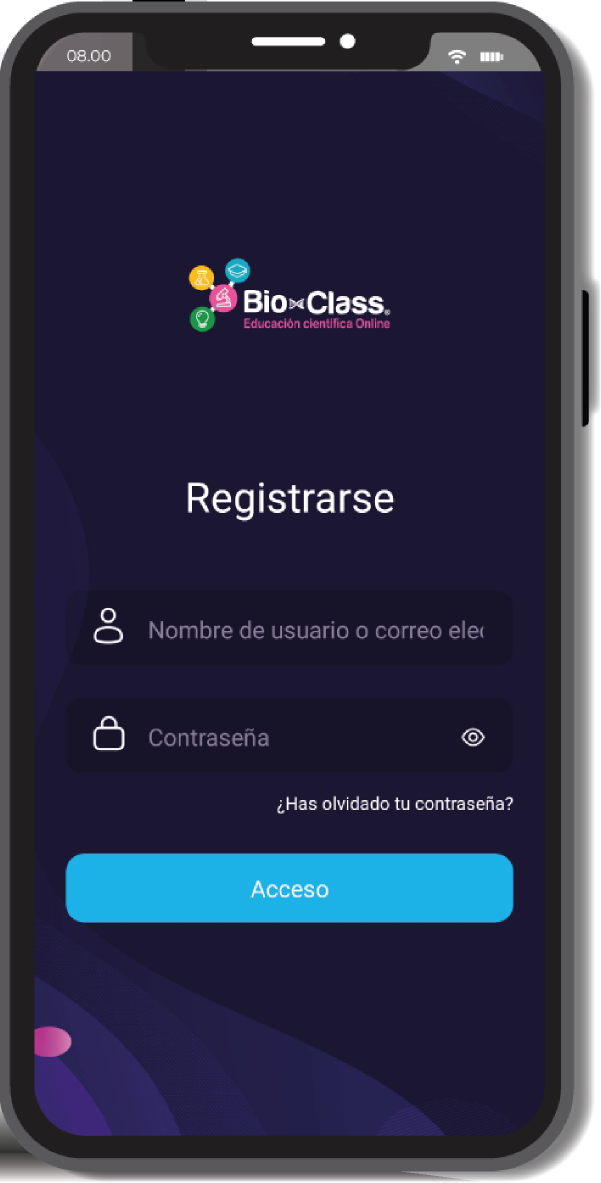 Versión móvil de BioClass
